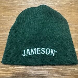 Embroidered Jameson Green Beanie (made in USA)